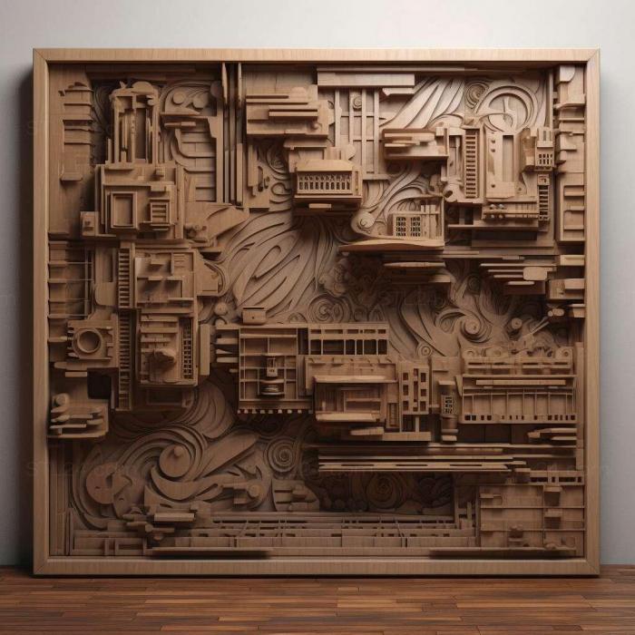 Patterns and decorations (Urban Extreme 1, PATTERN_2513) 3D models for cnc